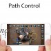 Contixo F8 Foldable Pocket Selfie Drone With Voice Controls, Altitude Hold, Wifi FPV Camera, Path Control (Silver)   